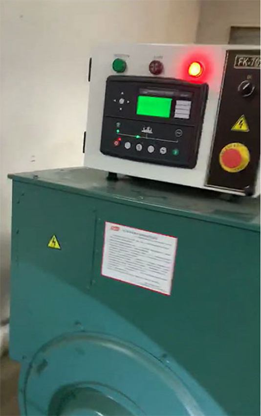 受台风“利奇马”影响，镇江某新能源公司维修进口沃尔沃460kw柴油发电机组（配图）