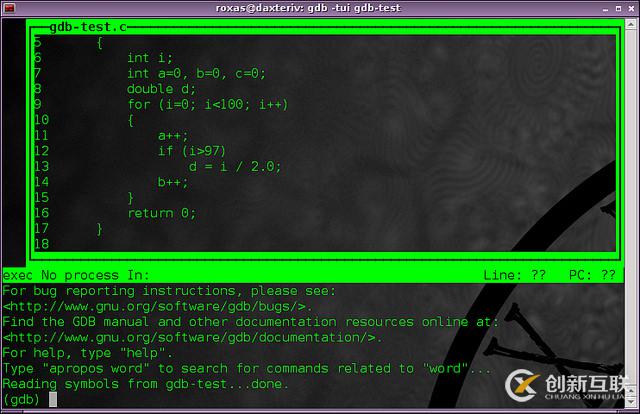 在Linux系统中使用GDB来调试C++程序的方法