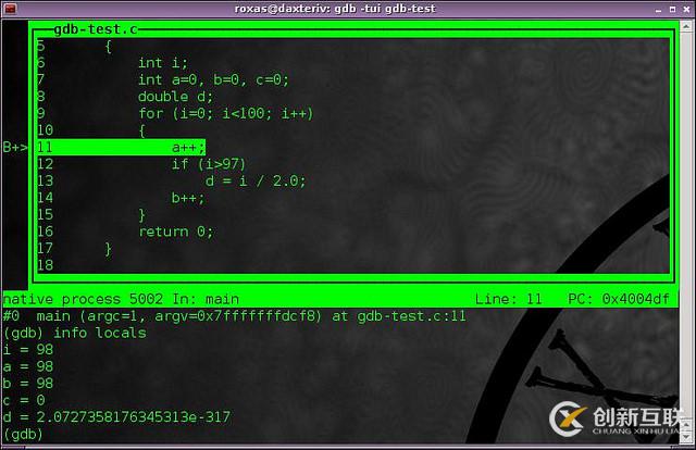 在Linux系统中使用GDB来调试C++程序的方法
