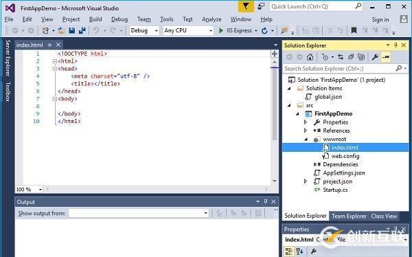 asp.net core中异常处理与静态文件的示例分析