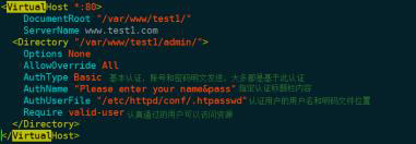基于httpd实现虚拟主机