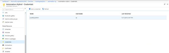 如何使用Azure Automation Hybrid进行自动化管理
