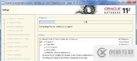 Oracle 11g RAC on rhel  6.9 安装