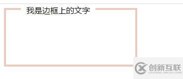 css如何在div边框上设置文字