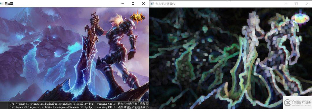 OpenCV如何实现腐蚀