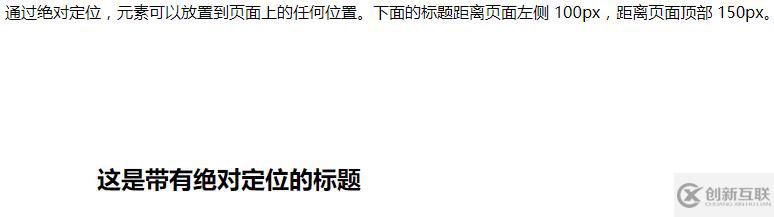 css中如何定位属性