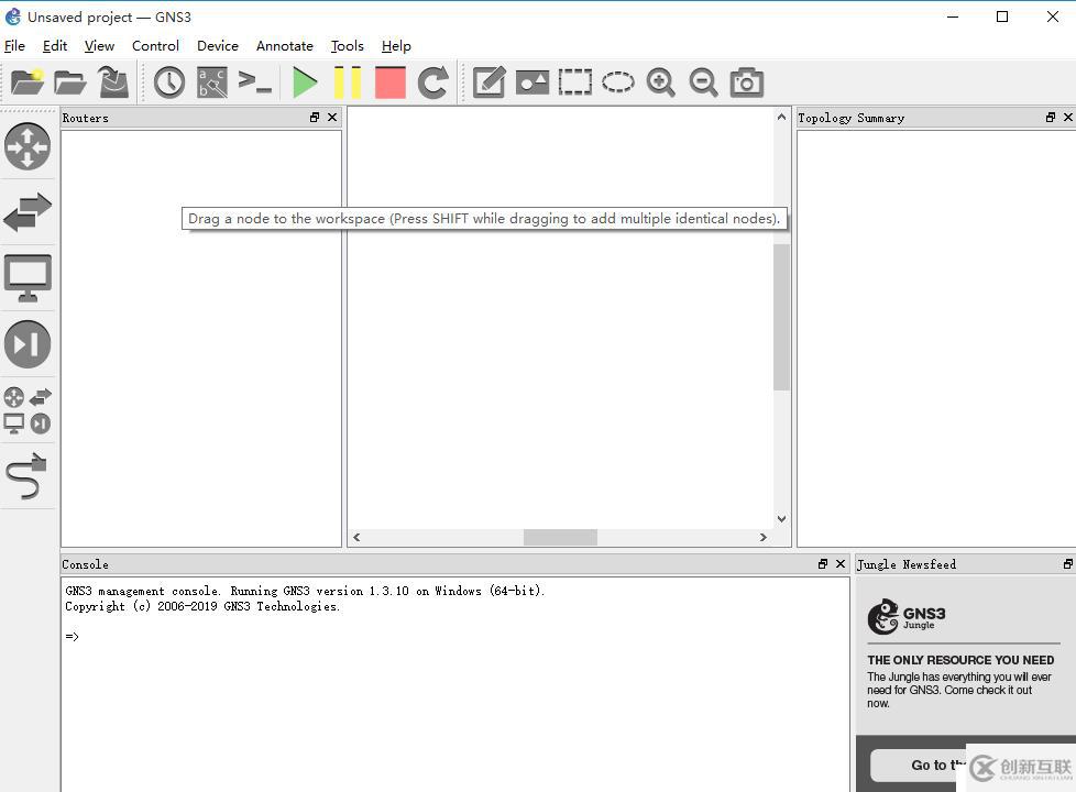 GNS3 1.3.10安裝使用詳解